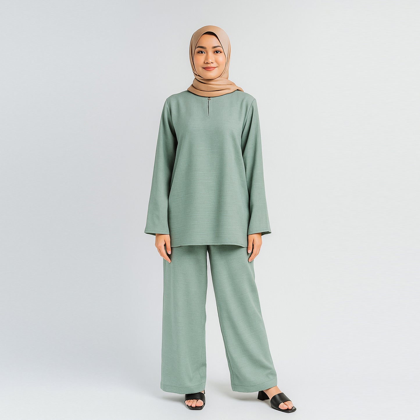 Baraash Cotton Linen Two-Piece Set, Co-Ord set