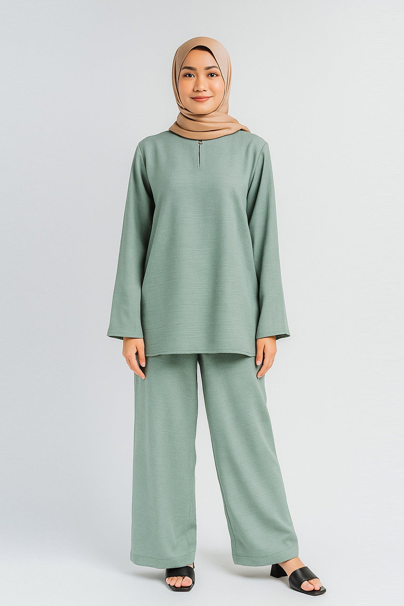 Baraash Cotton Linen Two-Piece Set, Co-Ord set