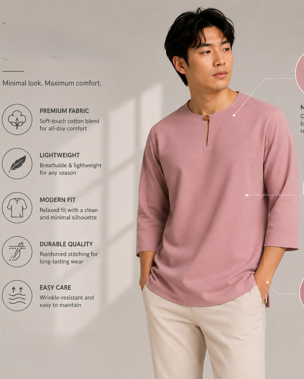 Baraash Signature COMO Crepe Kurta