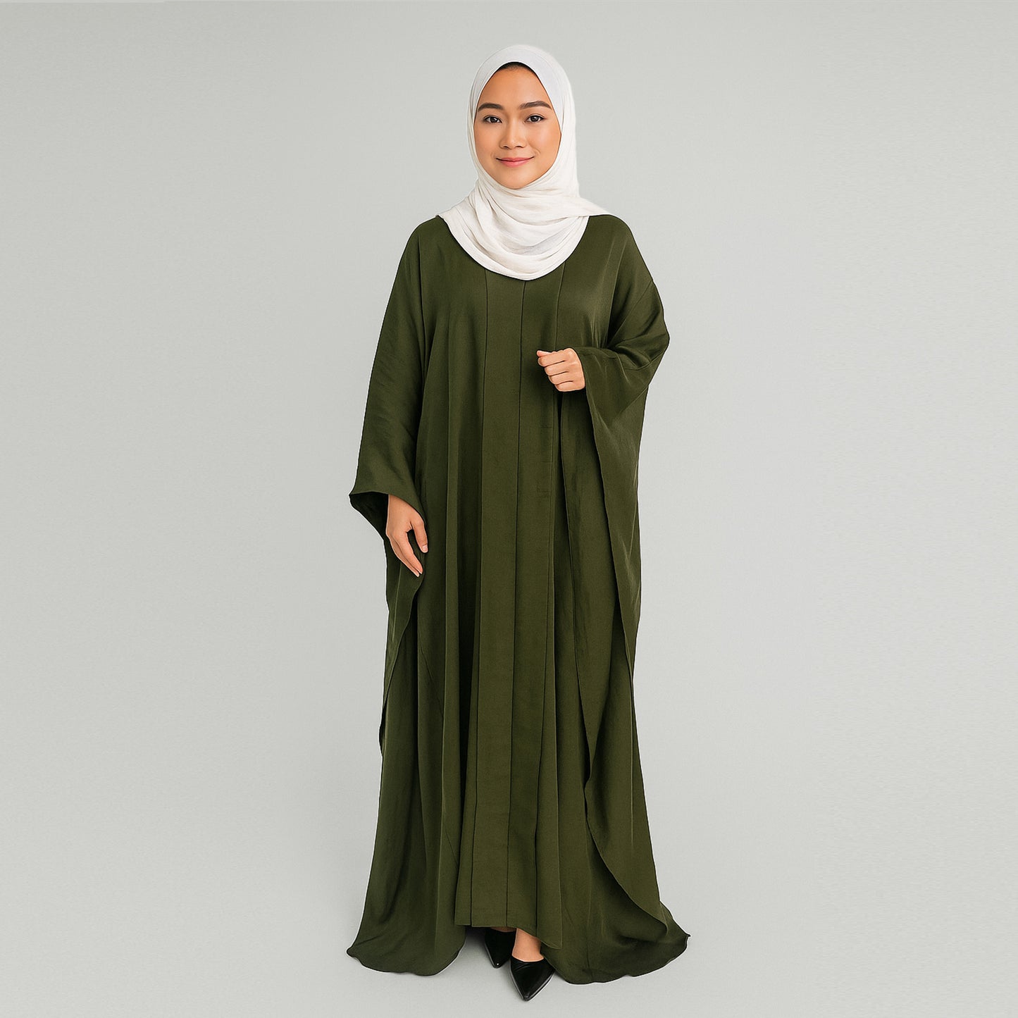 Baraash Kaftan Satin Premium