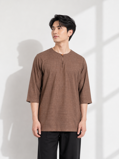 Baraash Cotton Linen Kurta