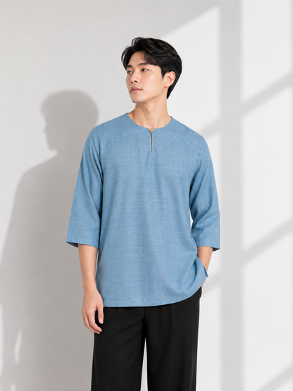 Baraash Cotton Linen Kurta