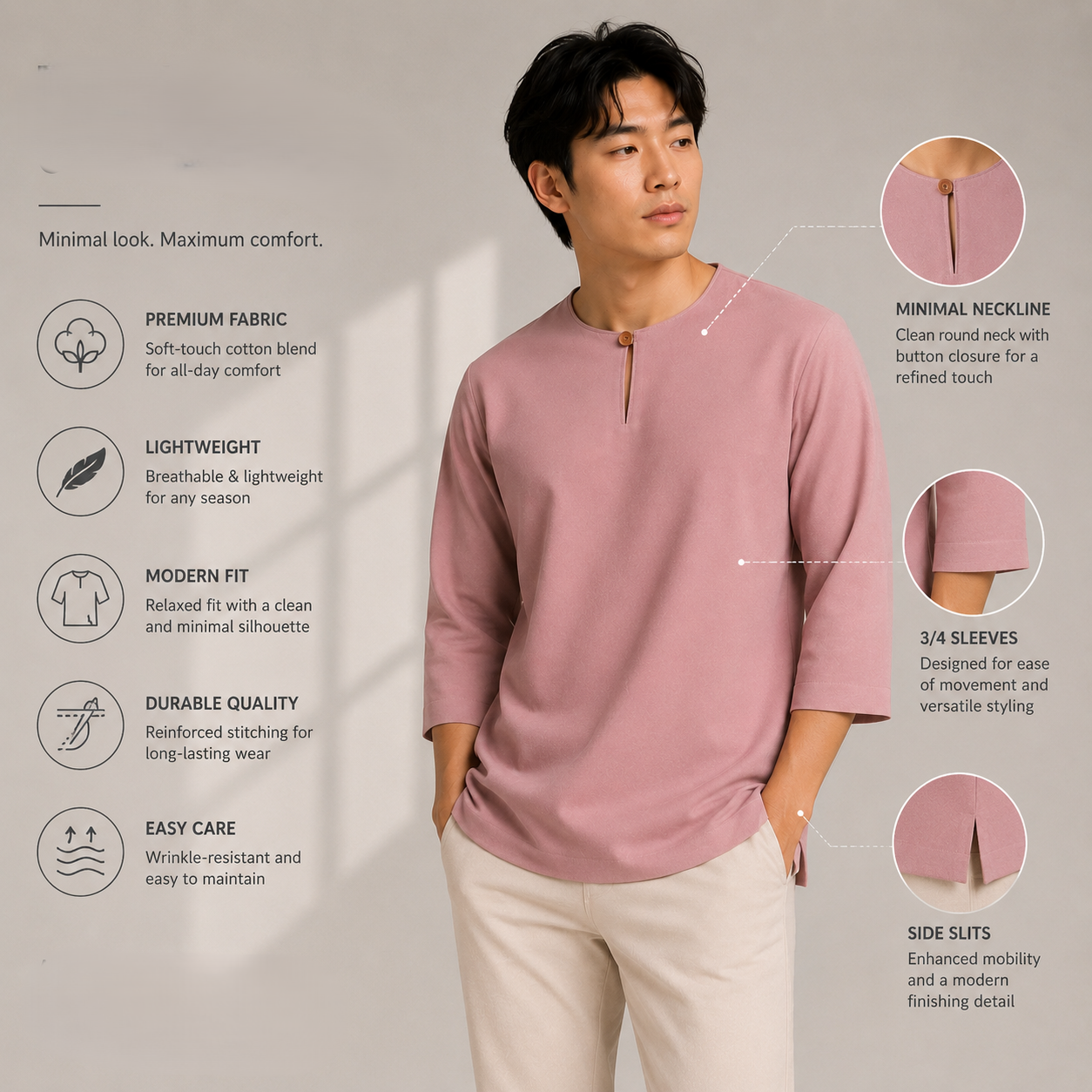 Baraash Signature COMO Crepe Kurta