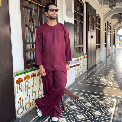 Baraash Cotton Linen Two-Piece Set, Co-Ord set